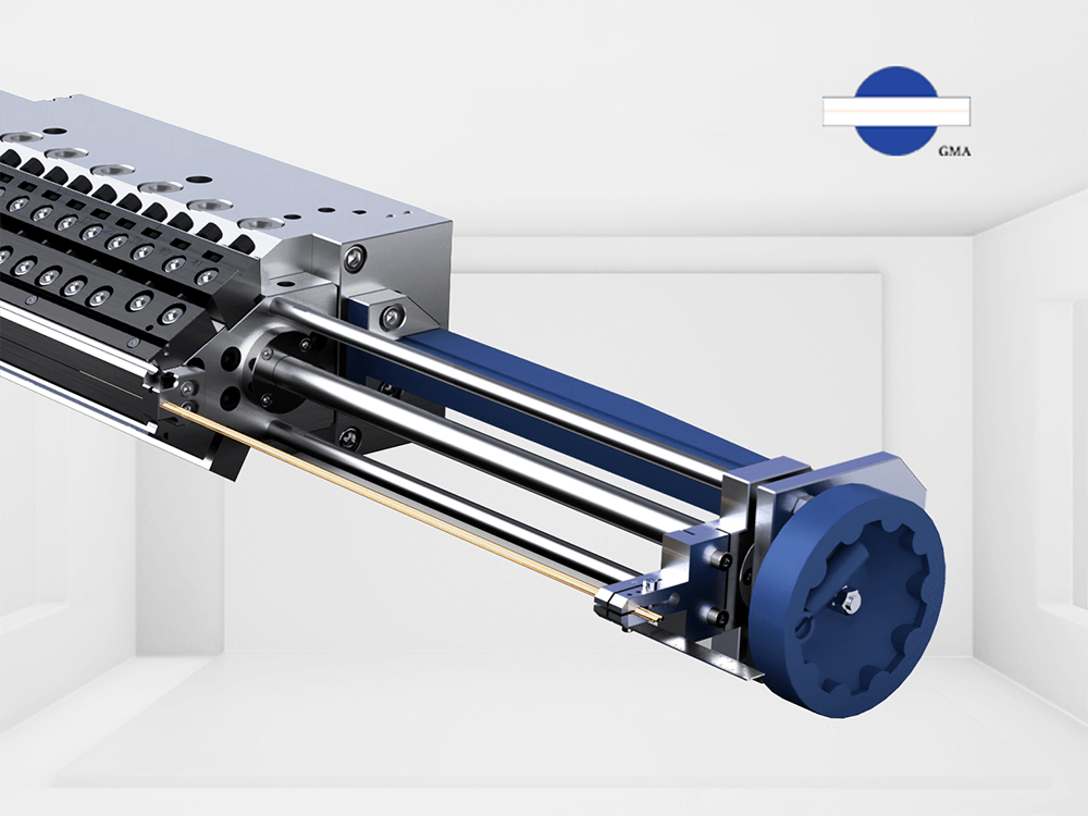 Deckle system of extrusion die